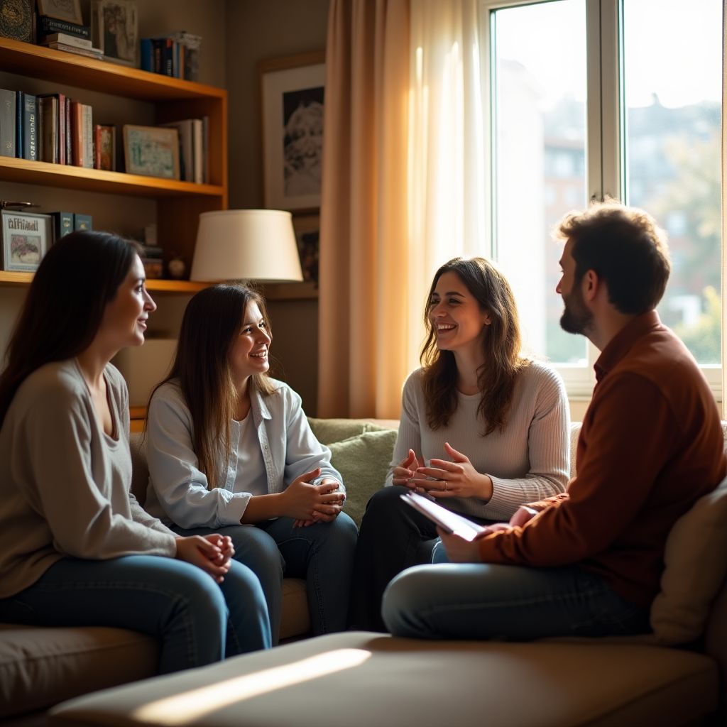 Aile danışmanlığı seansı