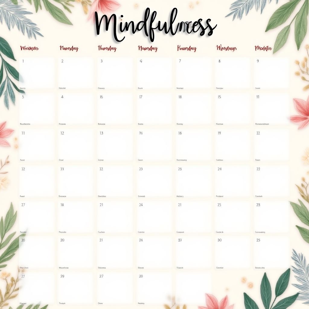 30 Günlük Mindfulness Takvimi